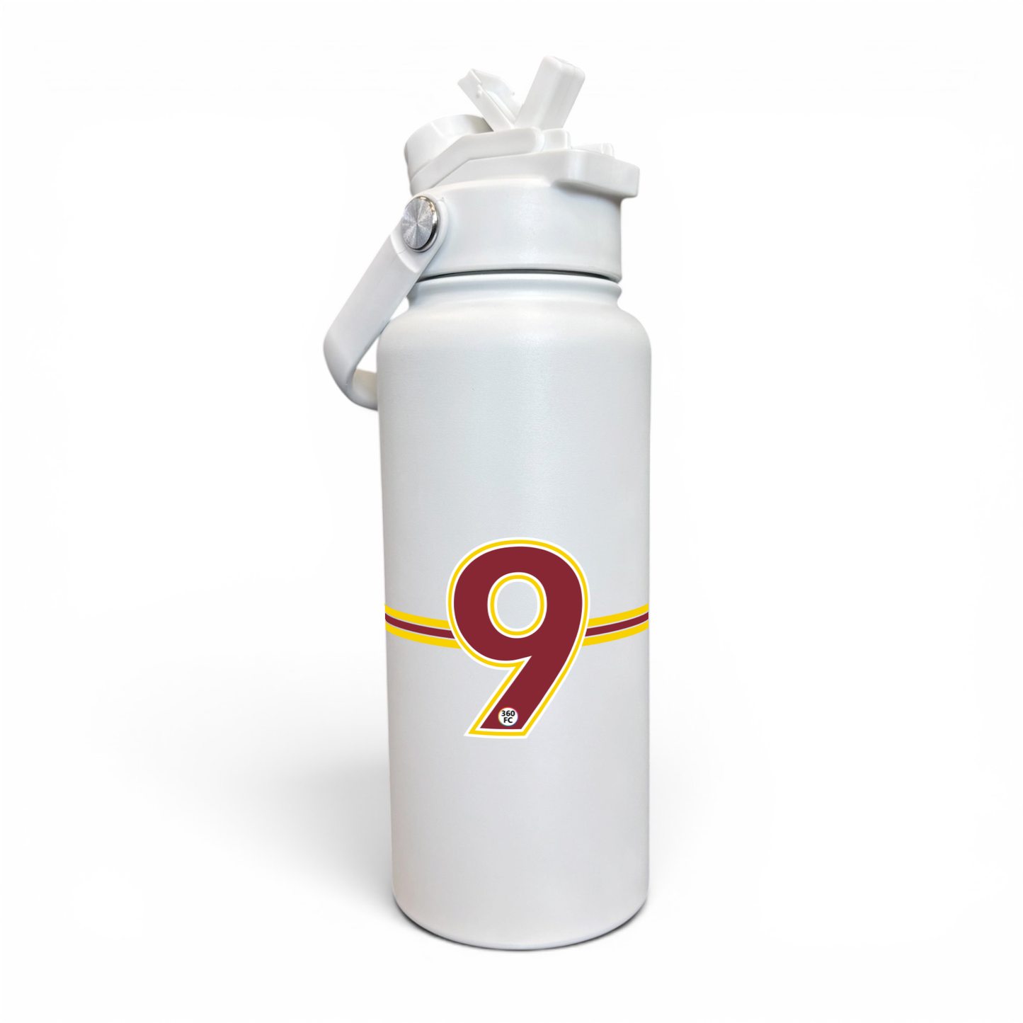 Brisbane Numbers Stainless Steel Bottle