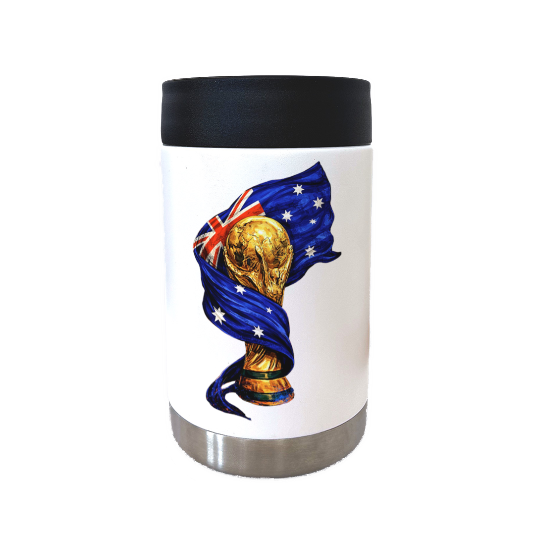 Hrustic Australia - Full Colour Stainless Steel Can Cooler