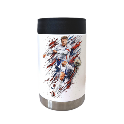David Beckham - Full Colour Stainless Steel Can Cooler