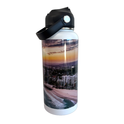 Premium 1 Litre Stainless Sipper Bottle – Burleigh Heads