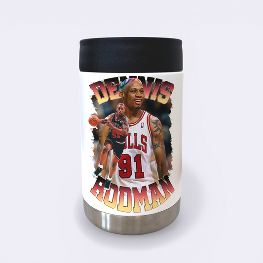 Dennis Rodman - Full Colour Stainless Steel Can Cooler