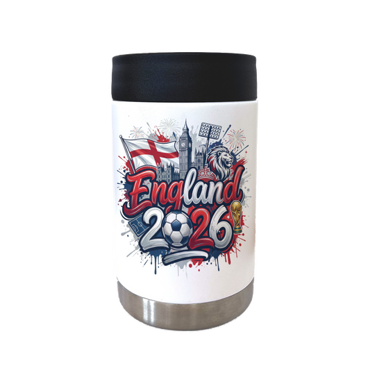 England 2026 World Cup Stubby Cooler