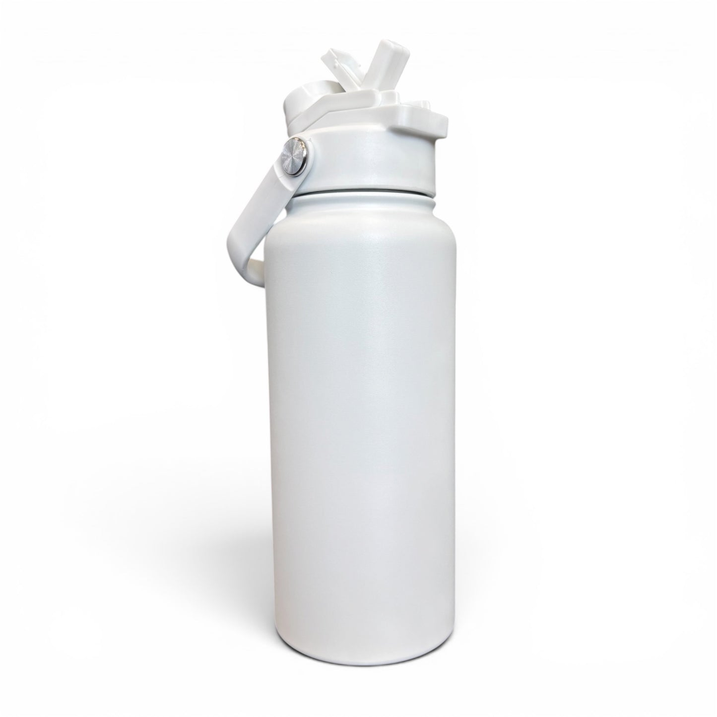 Premium 1L Personalised Stainless Steel Sipper Bottle - All Day Hydration with Your Custom Design