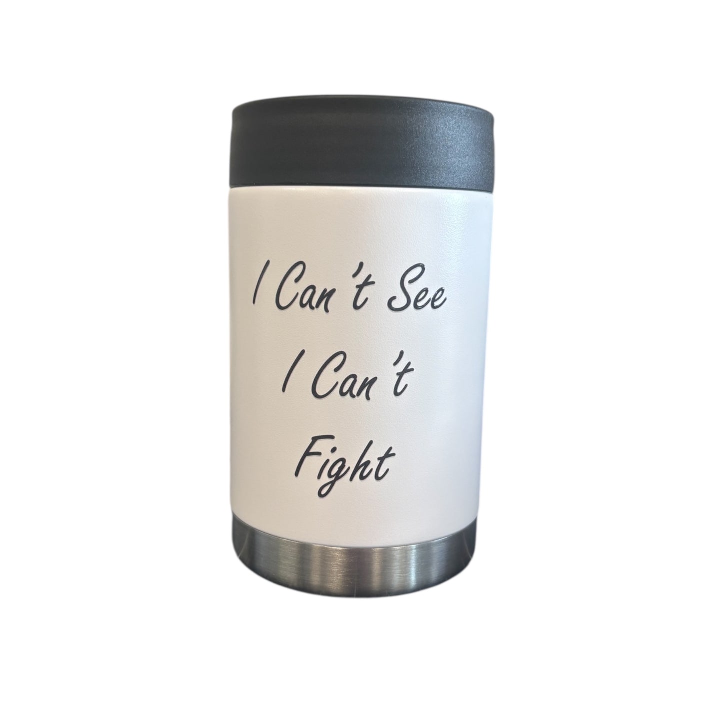 Perfect Vision/Visually Impaired - Full Colour Stainless Steel Can Cooler