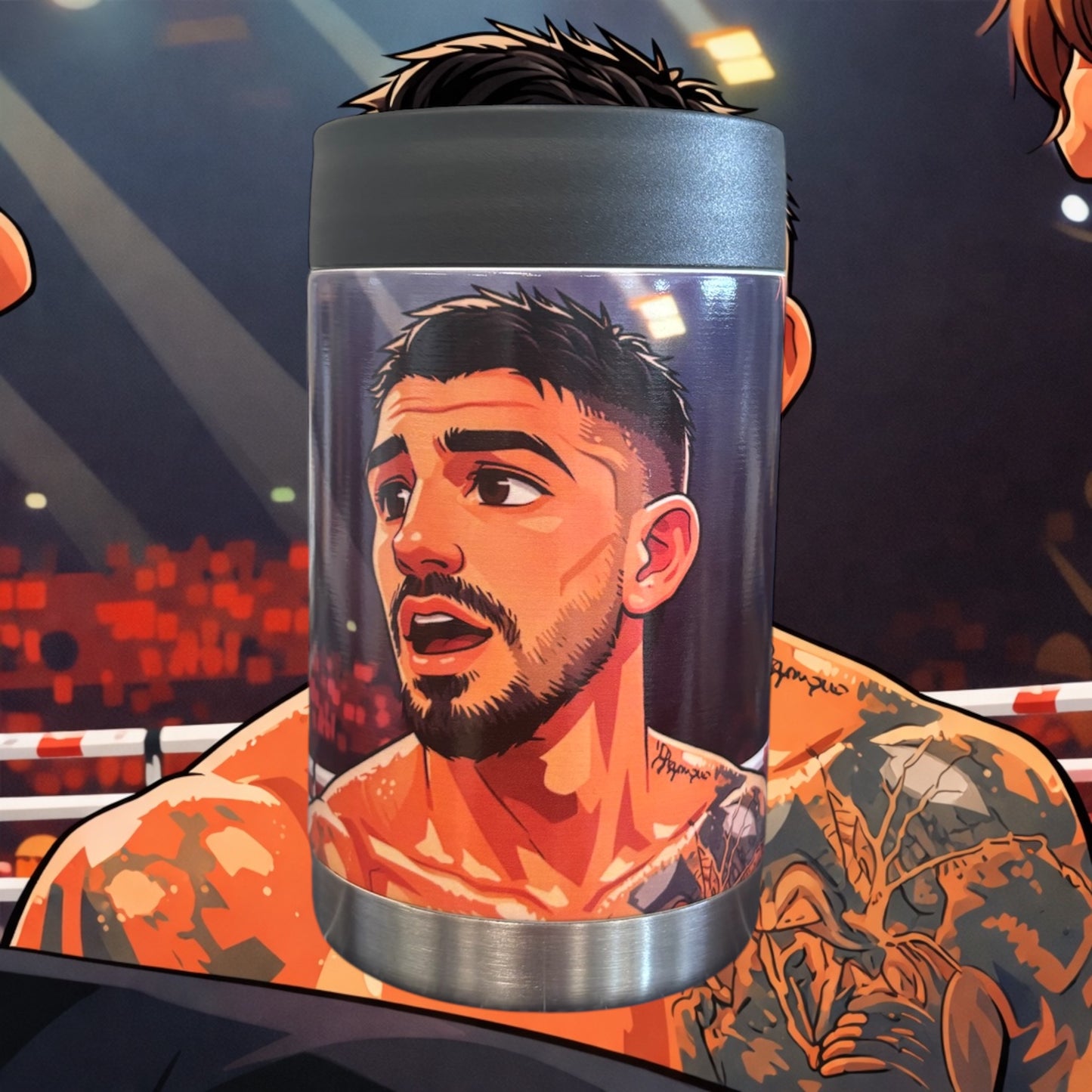 Perfect Vision/Visually Impaired - Full Colour Stainless Steel Can Cooler