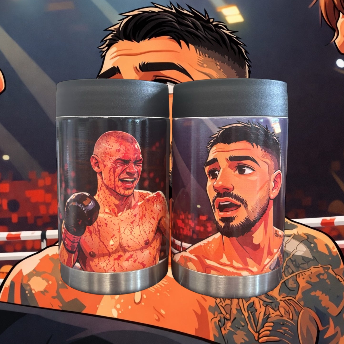 Perfect Vision/Visually Impaired - Full Colour Stainless Steel Can Cooler