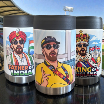 Head Trio - 3 Pack Full Colour Stainless Steel Stubby Cooler