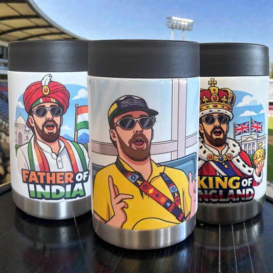 Head Trio - 3 Pack Full Colour Stainless Steel Stubby Cooler