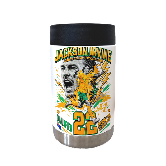 Jackson Irvine Australia Stubby Cooler