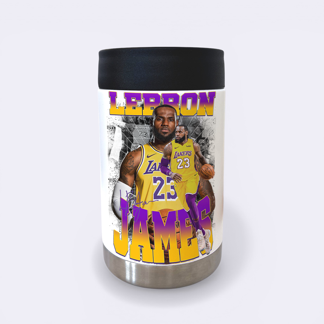 Lebron James - Full Colour Stainless Steel Can Cooler