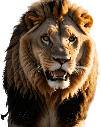 Premium 1 Litre Stainless Sipper Bottle - Lion