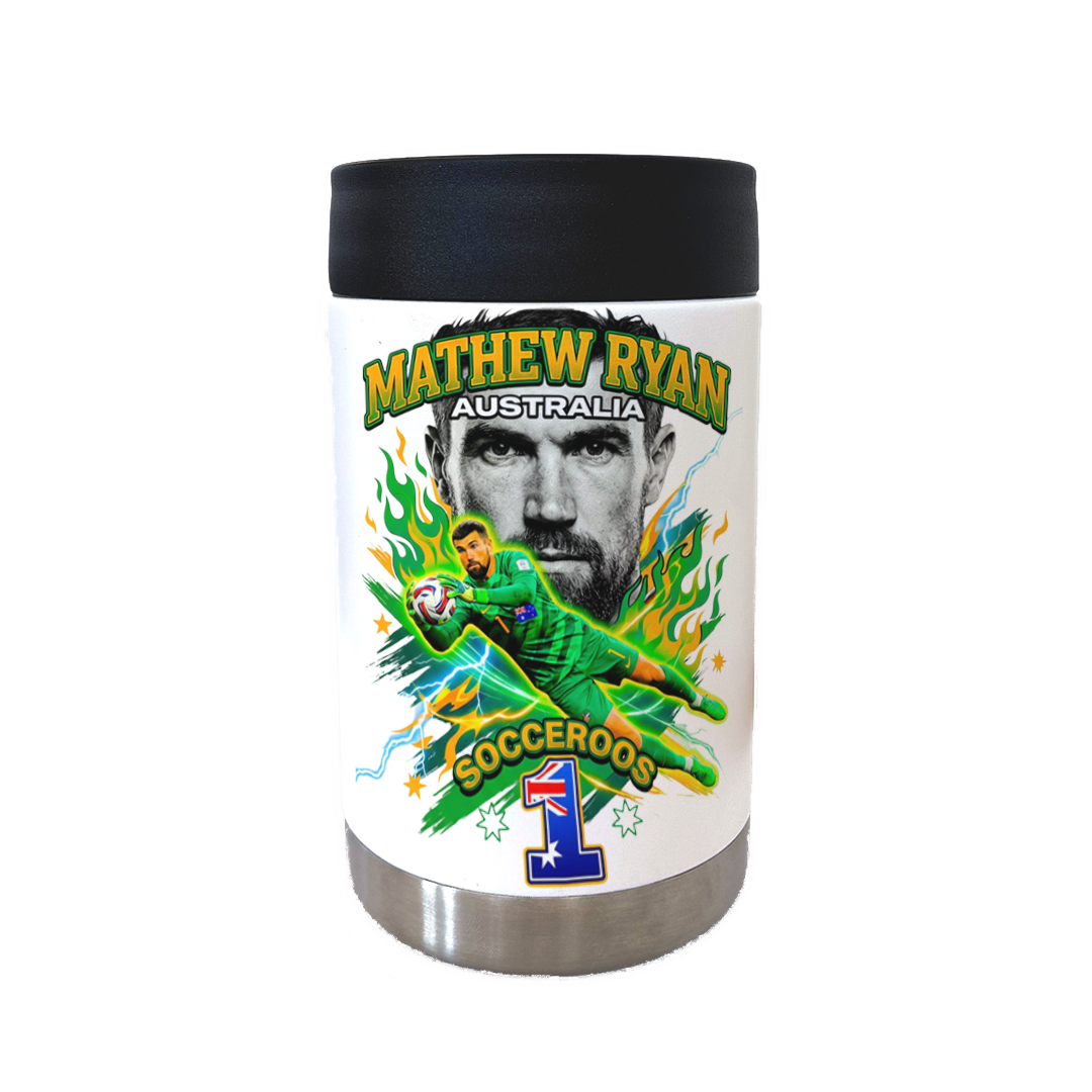 Mathew Ryan Australia - Full Colour Stainless Steel Can Cooler