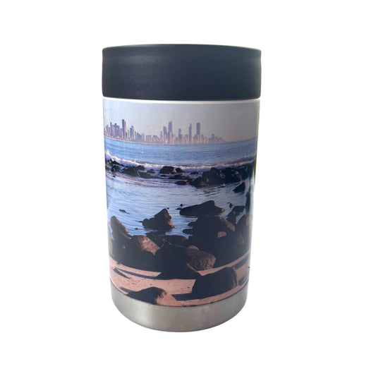 Premium Stainless Steel Can Cooler - Burleigh Point