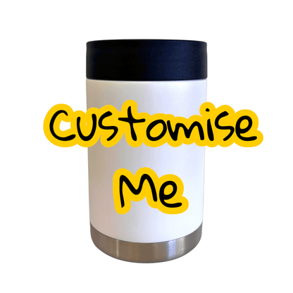 Premium Personalised Stainless Steel Can Cooler - Keep Your Drinks Ice Cold