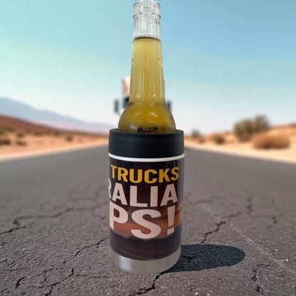 Without Trucks Australia Stops - Full Colour Stainless Steel Can Cooler