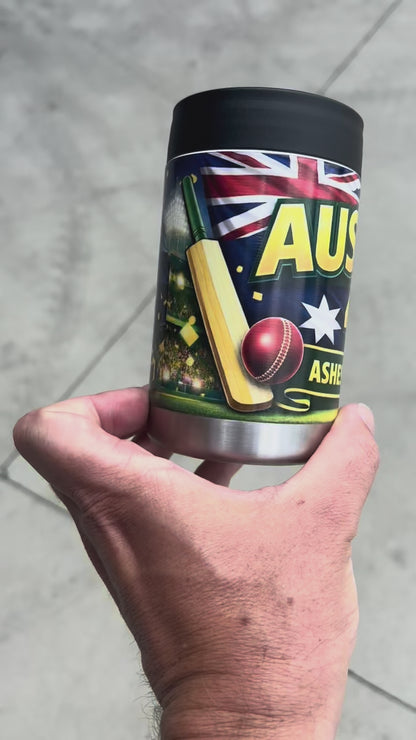 Ashes Winners! - Full Colour Stainless Steel Can Cooler