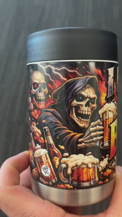 I Fear No Beer - Full Colour Stainless Steel Can Cooler